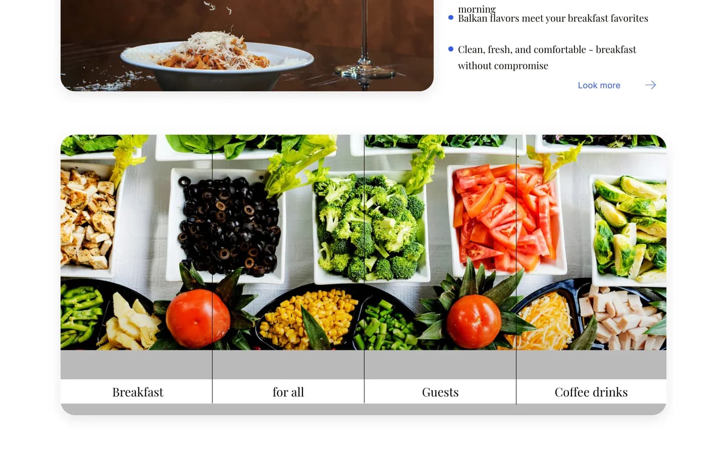 Digital marketing for a luxury hotel.