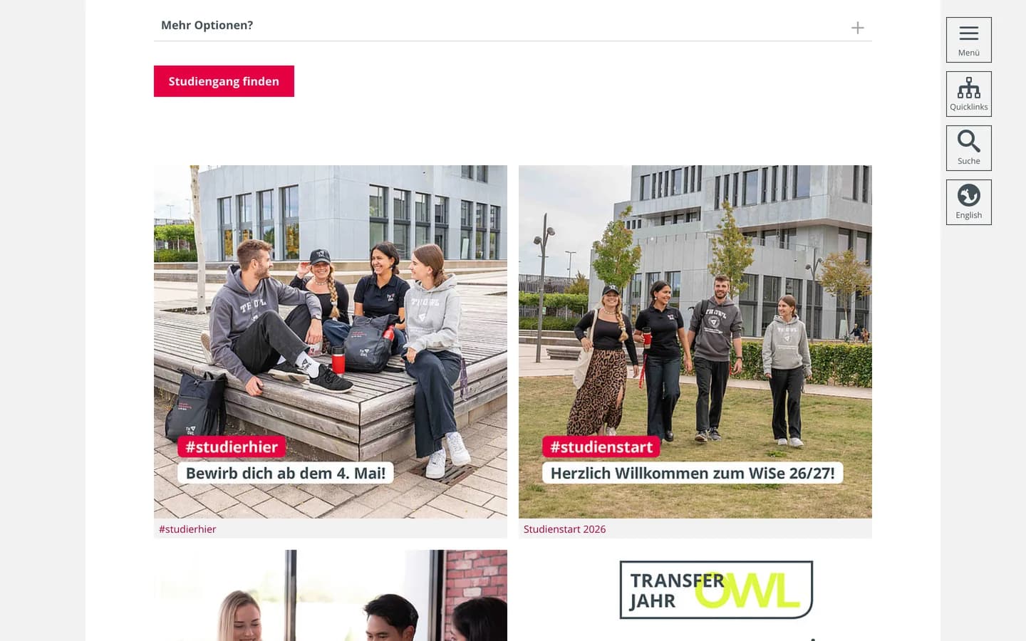 Instagram-first international student recruitment.