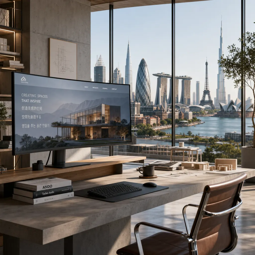 Cross-Border Website Design for Architectural Studios | Boost Conversions