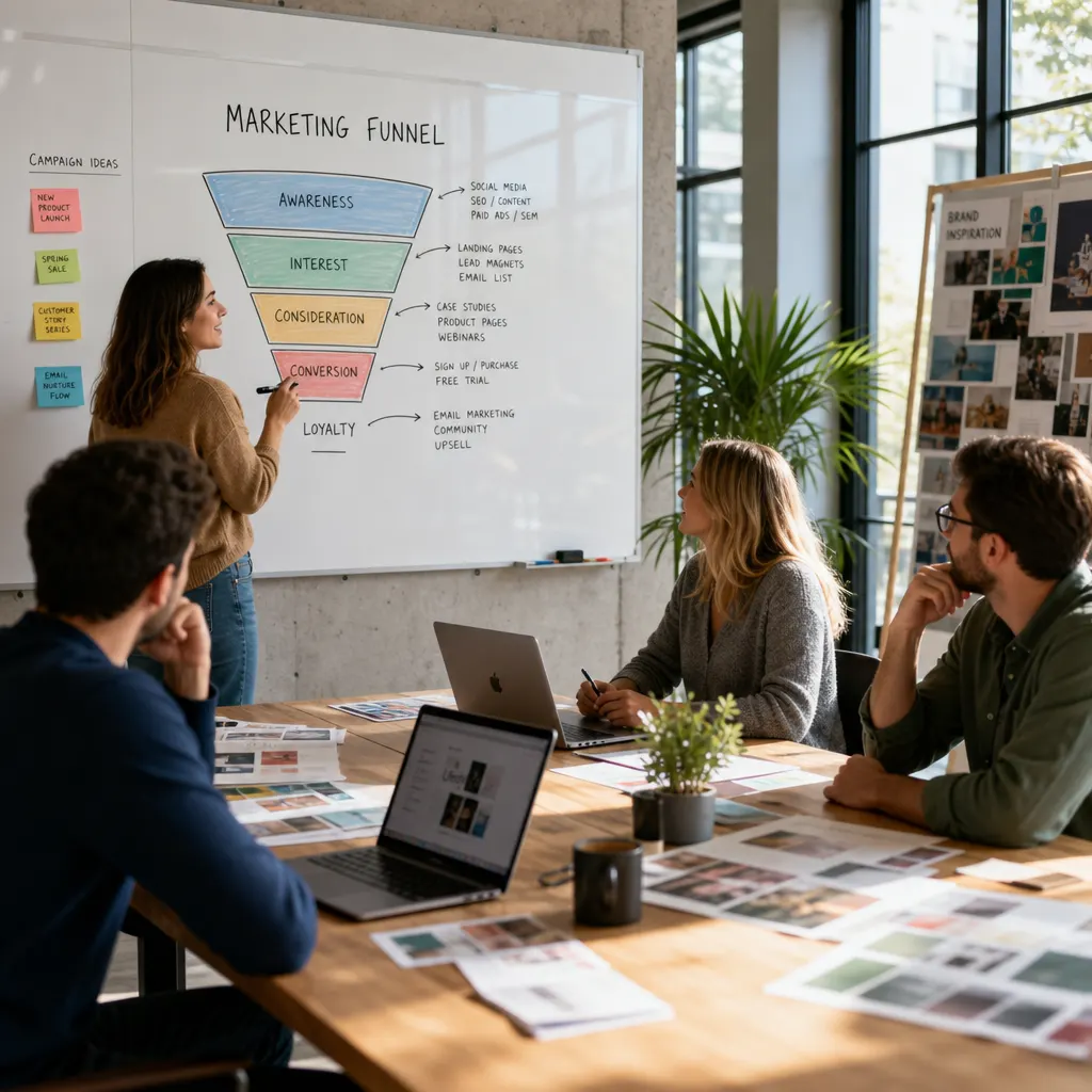 Marketing Strategy for Design Studios: From Awareness to Qualified Leads