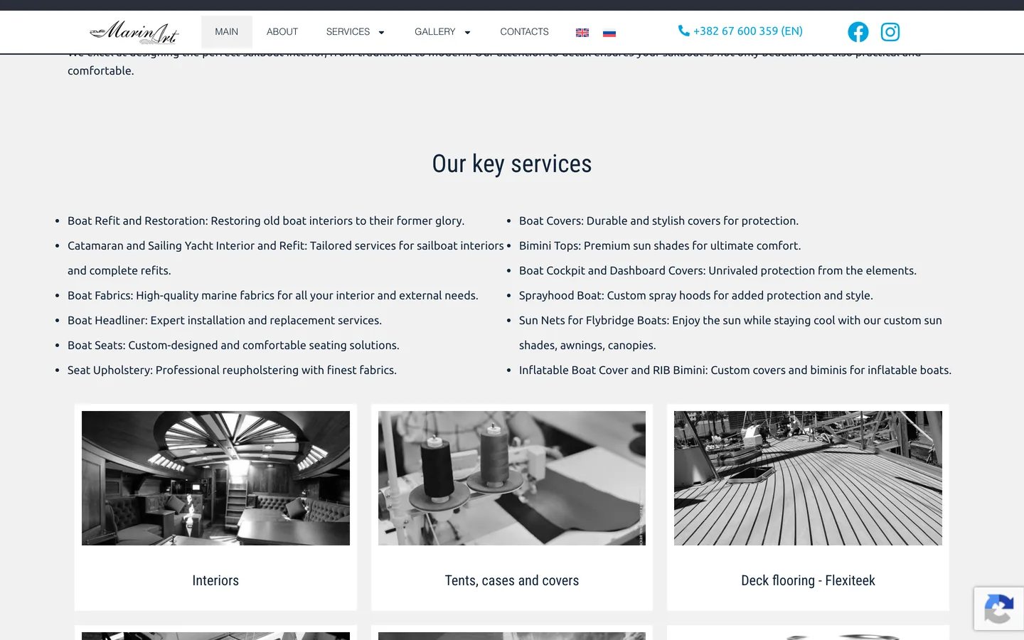 A website and SEO for a design studio.